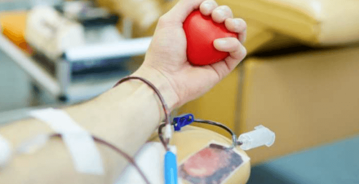 Blutspenden bei starkem Übergewicht